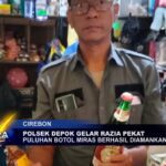 Polsek Depok Gelar Razia Pekat