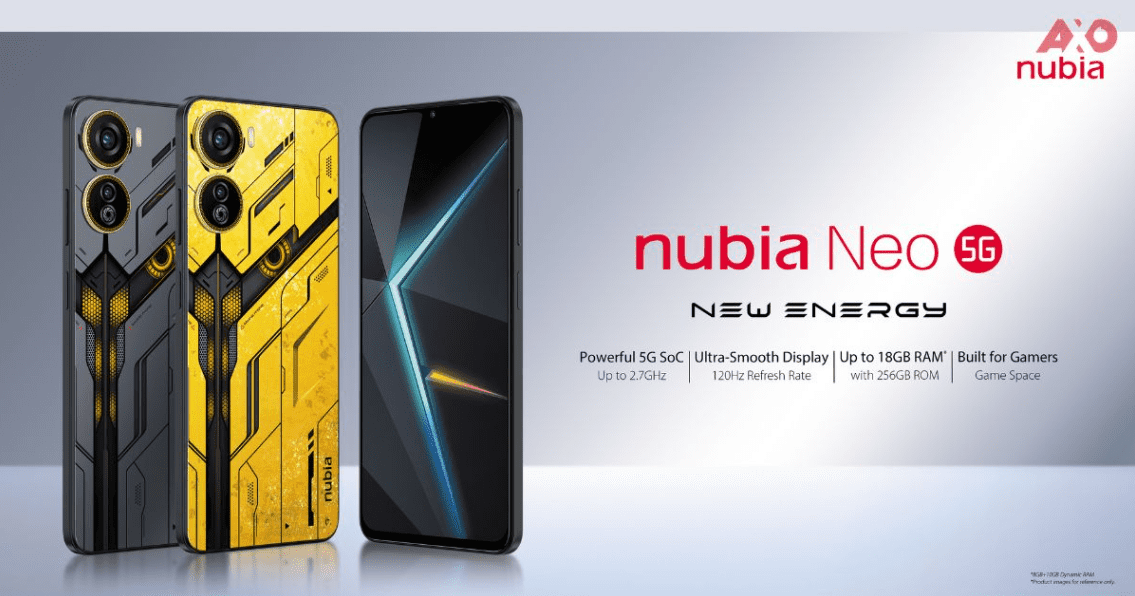 Harga Terjangkau dengan Built Tangguh dan Gagah: Harga ZTE nubia Neo 5G Rilis Indonesia, Hanya Rp2 Jutaan!