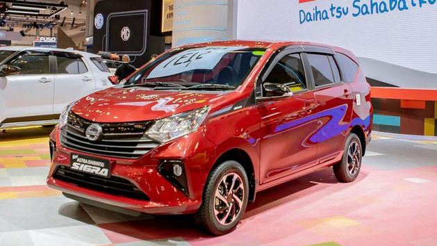 Merah Menggoda! Ini Dia Mobil Daihatsu Sigra 2023 : Tampil Modern & Canggih