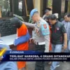 Terlibat Narkoba, 4 Orang Ditangkap