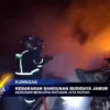 Kebakaran Bangunan Budidaya Jamur