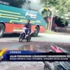 Jalan Penghubung Lemahabang Karangsembung Rusak