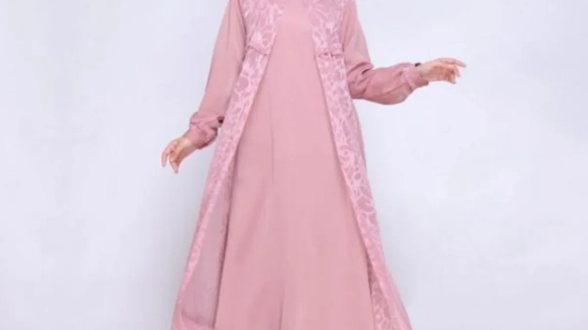 model gamis brokat