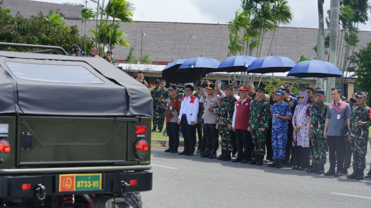 Foto: Kepala BPIP sambut duplikat bendera merah putih