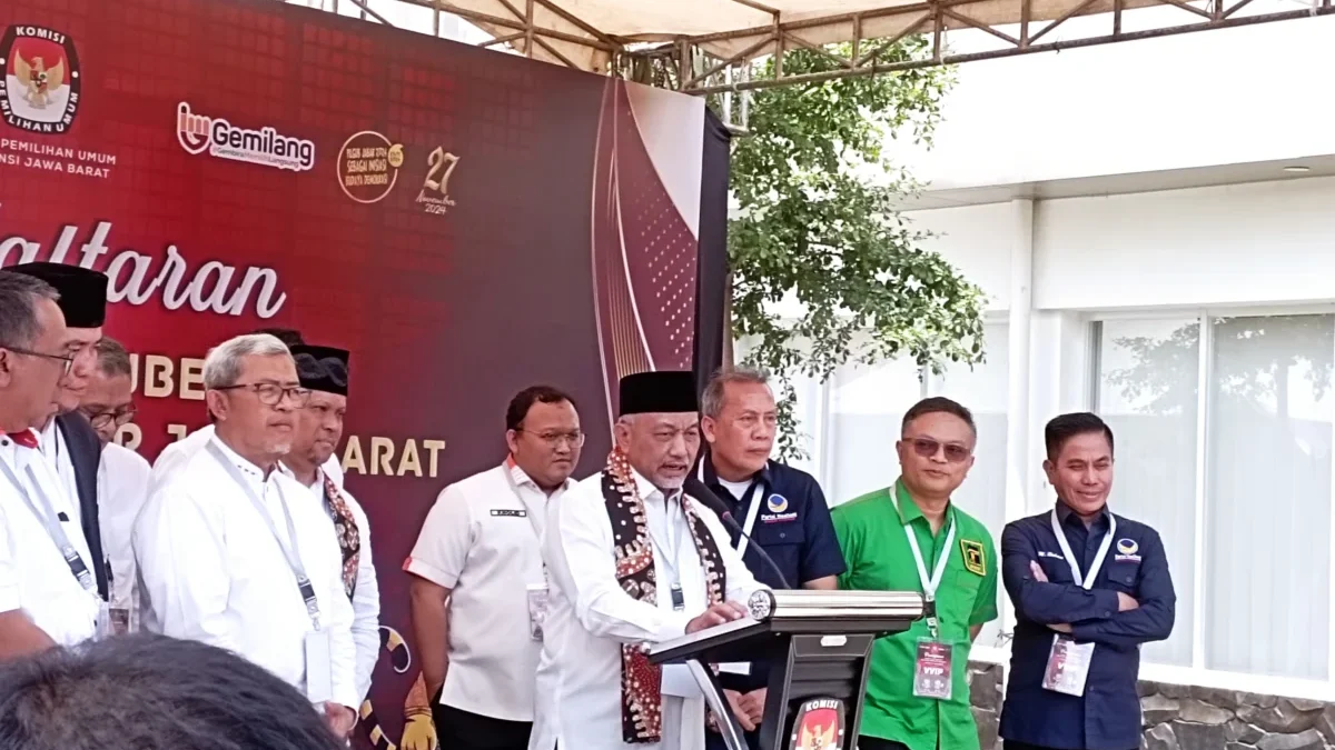 Foto: Paslon Ahmad Syaikhu dan Ilham Akbar Habibie