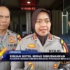 Ribuan Botol Miras Dimusnakan