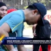 Senam Bersama & Kerjabakti Membersihkan Area Sport Center