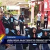 Lomba Gerak Jalan Tingkat SD Peringati HUT Ke 79 RI