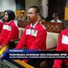 Paskibraka Kuningan 2024 Kunjungi DPRD