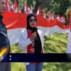 Gebyar 10.001 Bendera Gedung Linggarjati