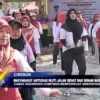 Masyarakat Antusias Ikuti Jalan Sehat Dan Senam Masal