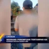 Seorang Perempuan Tertampar KA