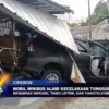 Mobil Minibus Alami Kecelakaan Tunggal