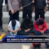 Satsamapta Polres Ciko Amankan 3 Remaja