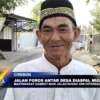 Jalan Poros Antar Desa Diaspal Mulus