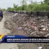 Sampah Menumpuk Sepanjang 300 Meter Di Desa Karangmekar