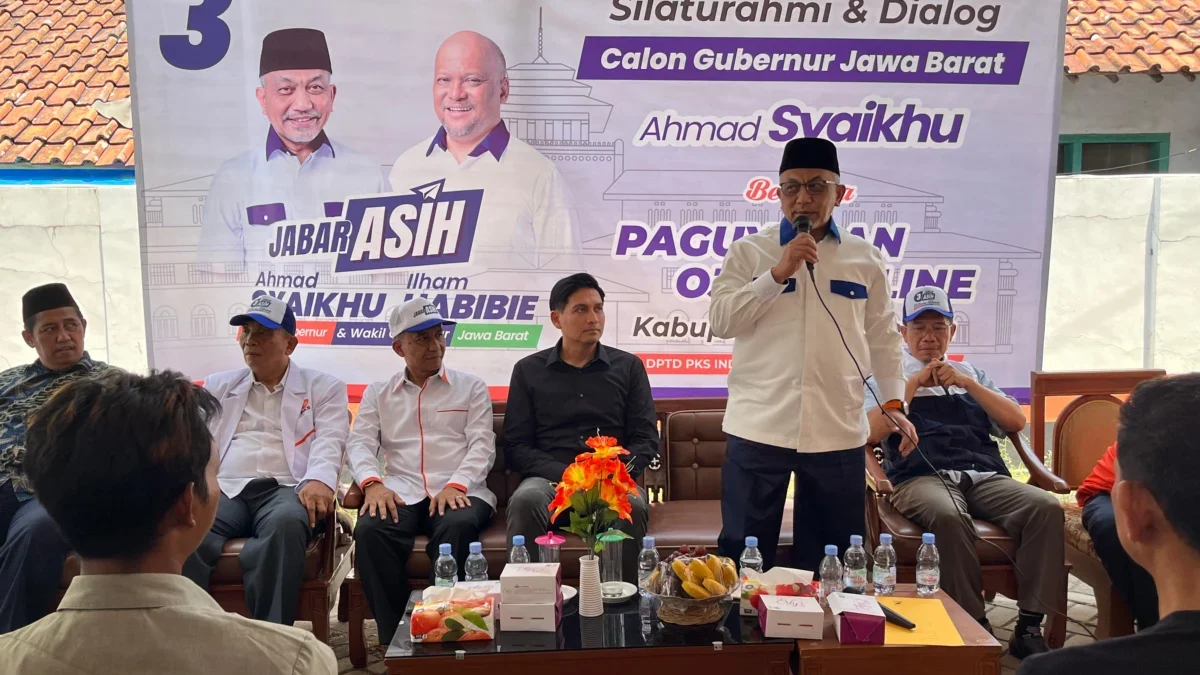 Foto: Ahmad Syaikhu silaturahmi dan dialog di Indramayu/ist