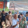 Foto: Ilham Habibie kampanye di Kecamatan Cantigi