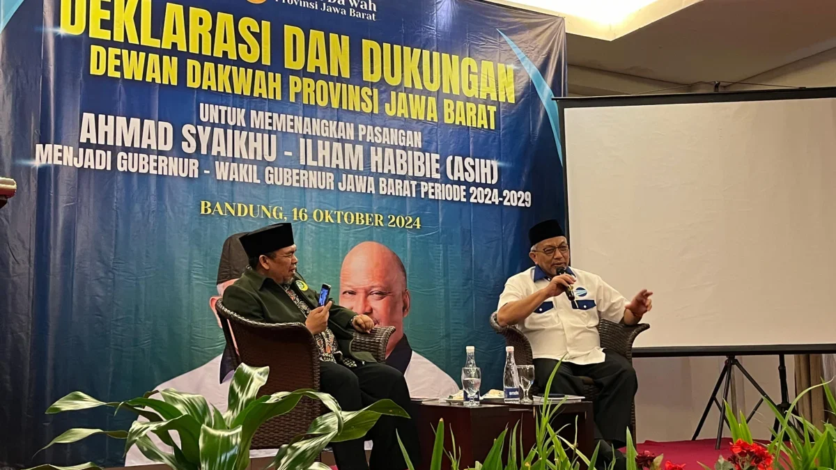 Foto: Dukungan DDII Jabar untuk ASIH/ist