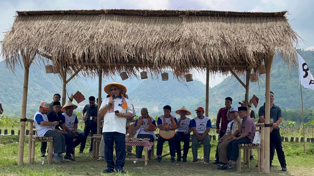 Foto: Ahmad Syaikhu hadiri acara Hari Tani Nasional/ist