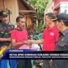 Ketua DPRD Kuningan Kunjungi Korban Kebakaran