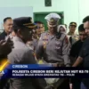 Polresta Cirebon Beri Kejutan HUT Ke-79 TNI