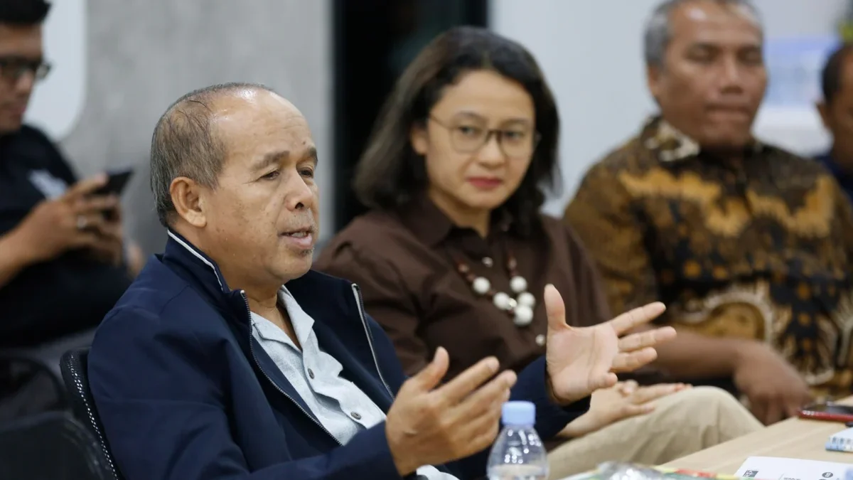 Foto: Pengamat pendidikan Darmaningtyas dalam FGD di kantor B-Universe/ist