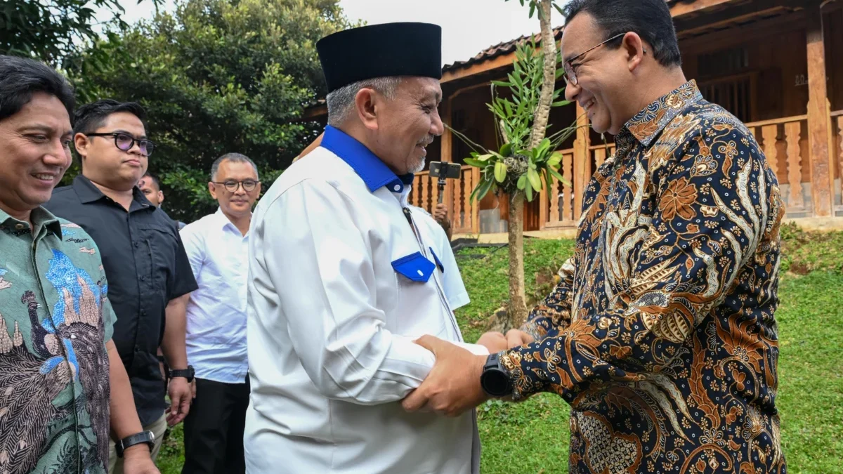 Foto: Pasangan ASIH bertemu Anies Baswedan