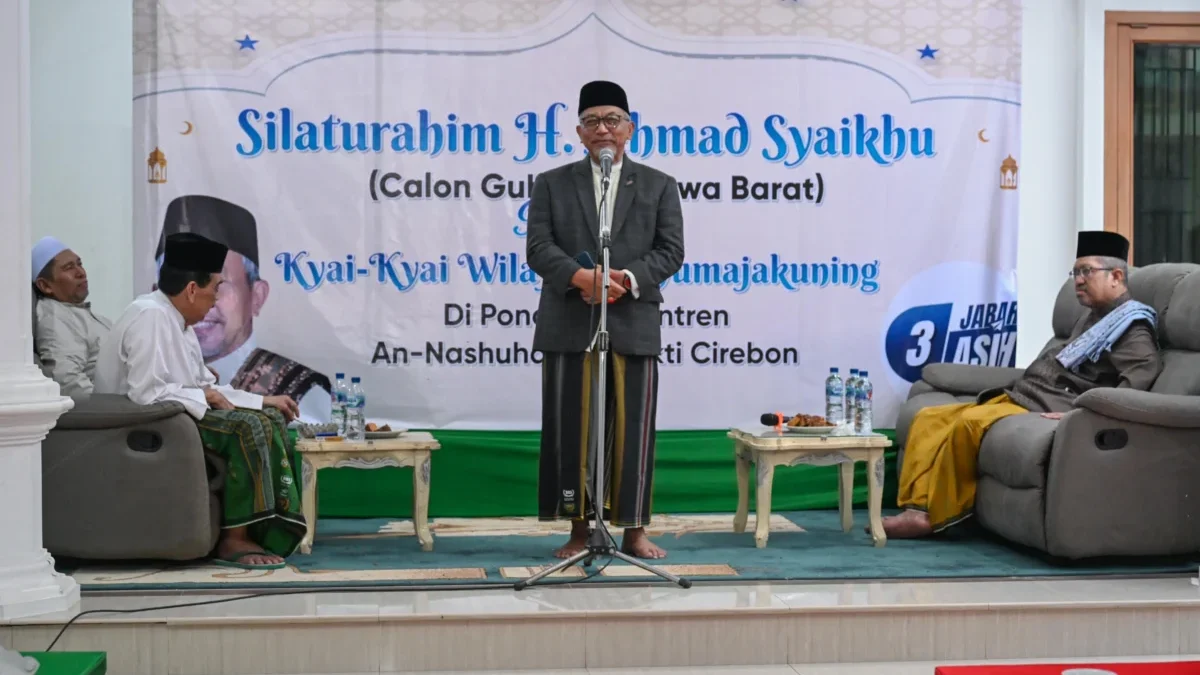 Foto: Silaturahim ahmad syaikhu di ponpes an nasuha