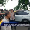 Geger Pria Paruh Baya Meninggal Di Dalam Mobil