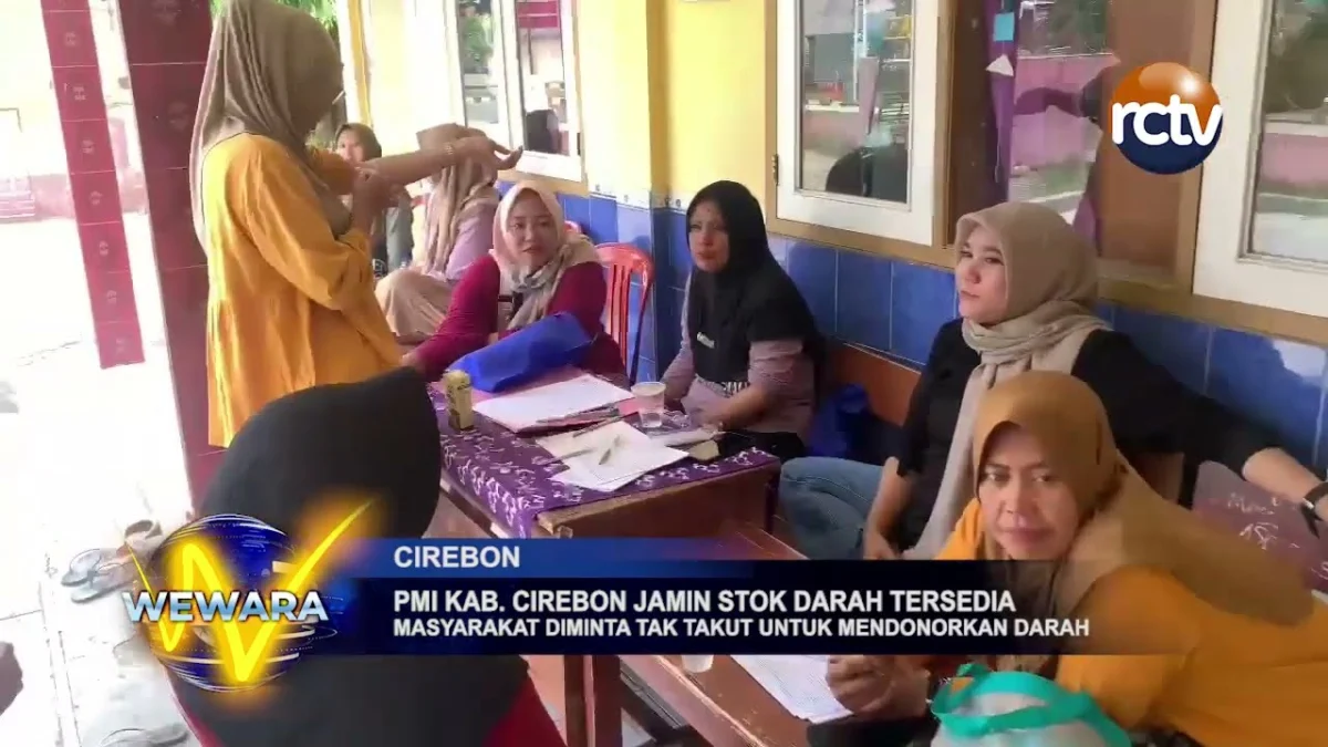 PMI Kab. Cirebon Jamin Stok Darah Tersedia