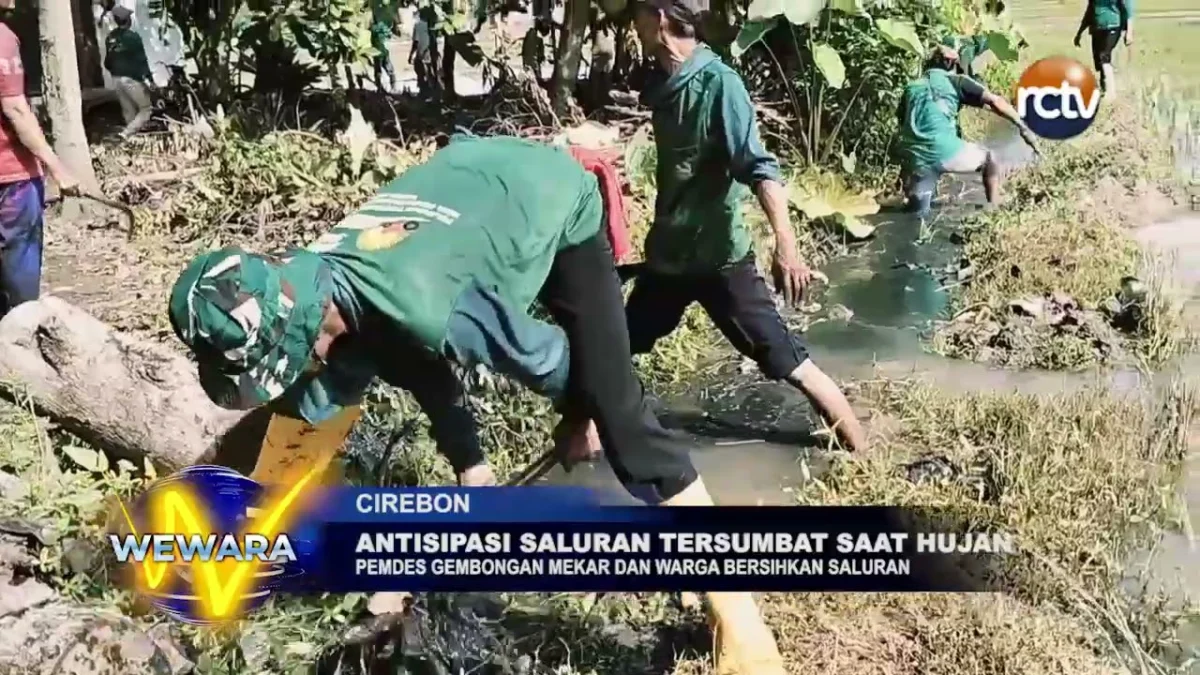 Antisipasi Saluran Tersumbat Saat Hujan