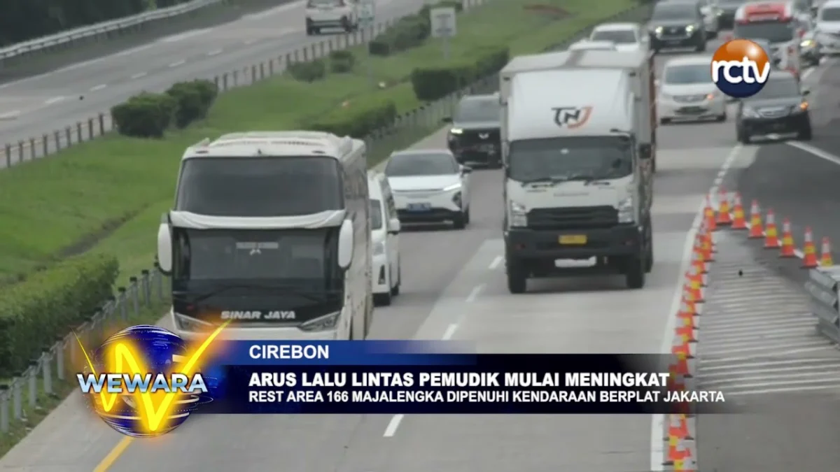 Arus Lalu Lintas Pemudik Mulai Meningkat