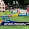 Tempat Bermain Anak Di Alun-Alun Pataraksa Rusak