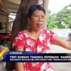 Tepi Sungai Tangkil Dipenuhi Sampah