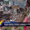 Rumah Ambruk Terseret Longsor Di Kuningan