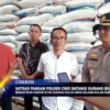 Satgas Pangan Polres Ciko Datangi Gudang Bulog