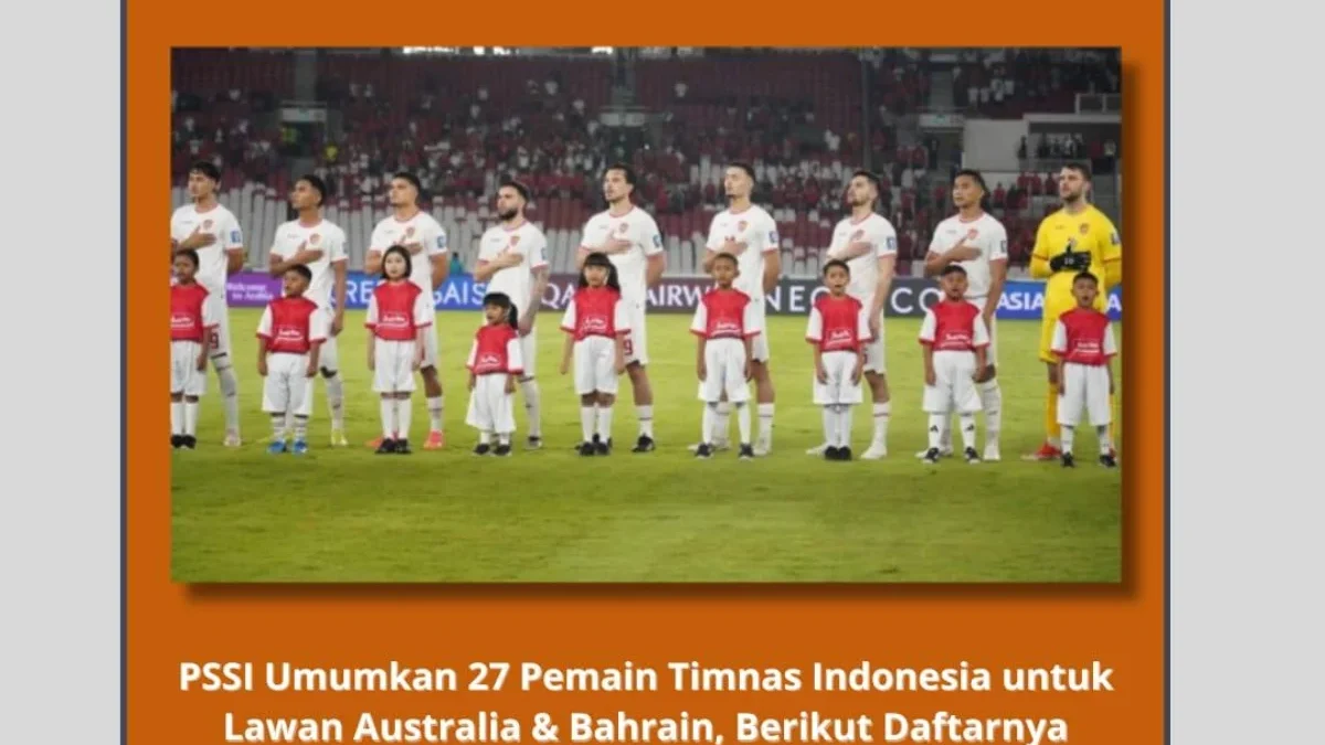 Timnas Indonesia Siap Lawan Australia dan Bahrain