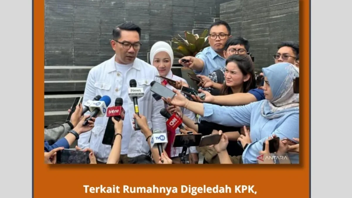 Rumah Ridwan Kamil Digeledah KPI