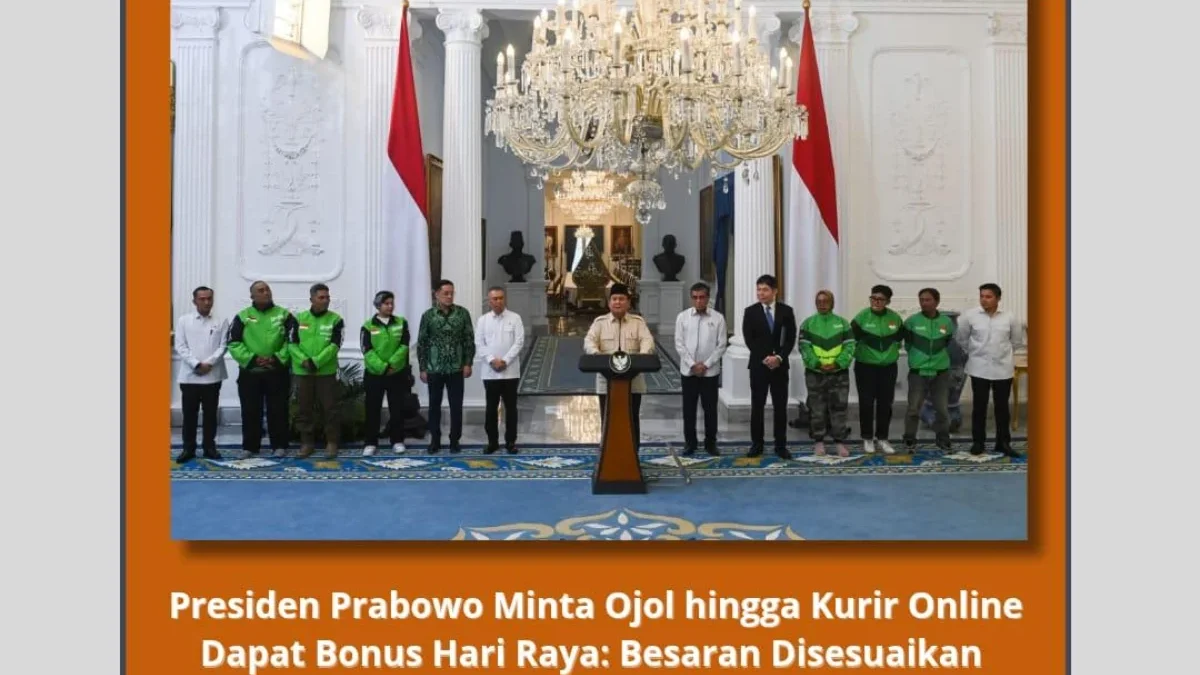 Pengemudi Ojek Online akan Dapat Bonus Hari Raya