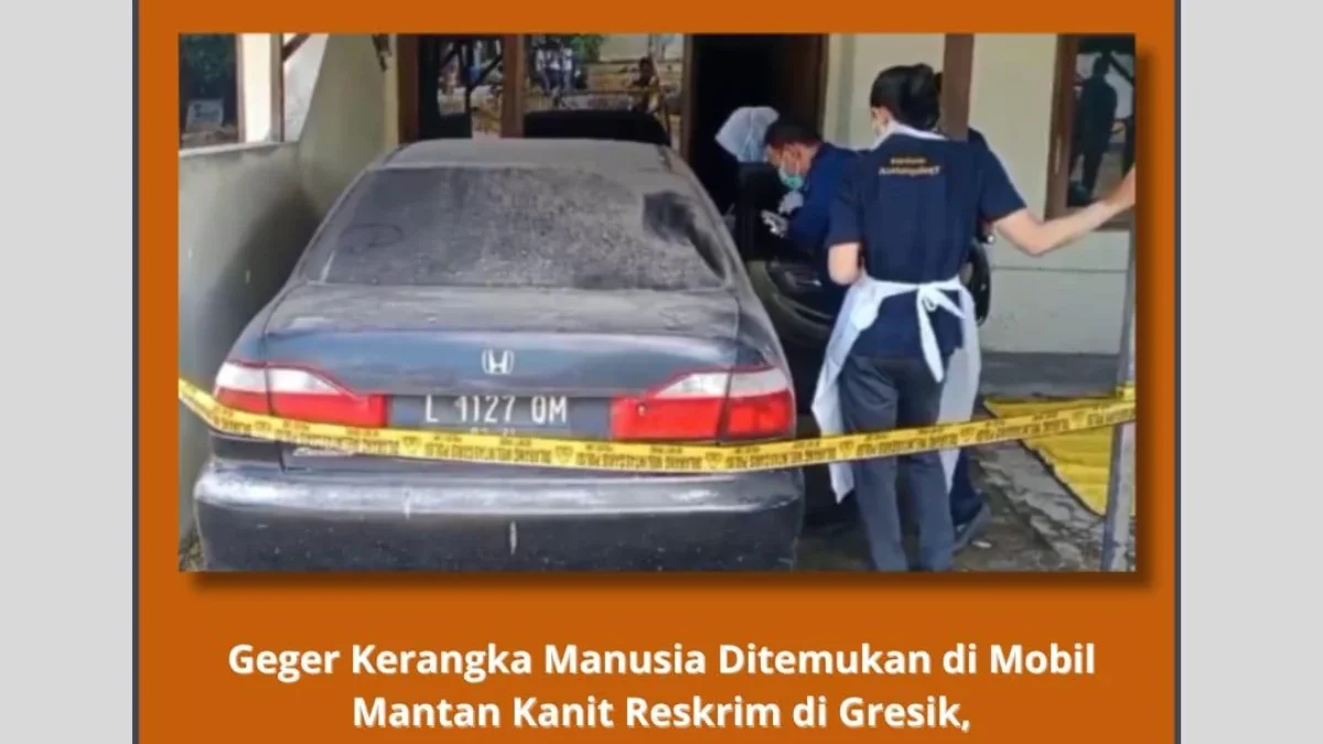 Penemuan Kerangka Manusia di Mobil yang Terparkir