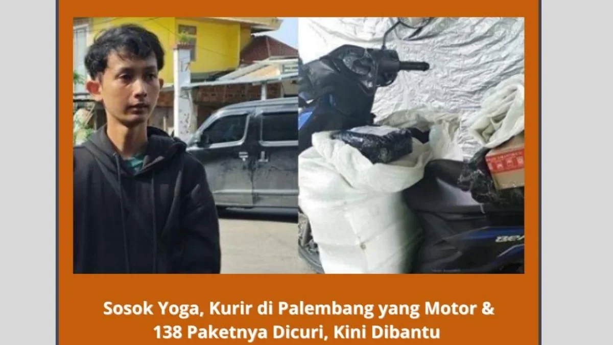 Motor Milik Kurir Paket Dicuri