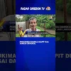 Pemukiman Warga Diapit Dua Sungai Dangkal