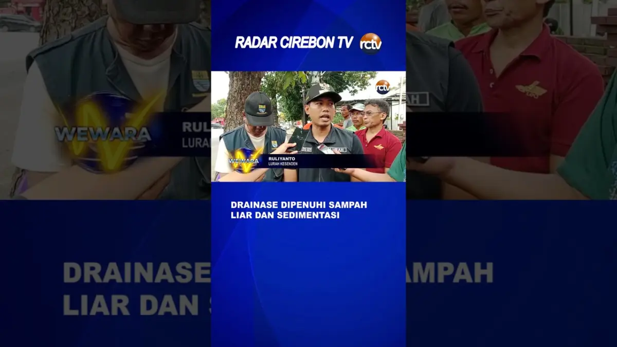 Drainase Dipenuhi Sampah Liar Dan Sedimentasi