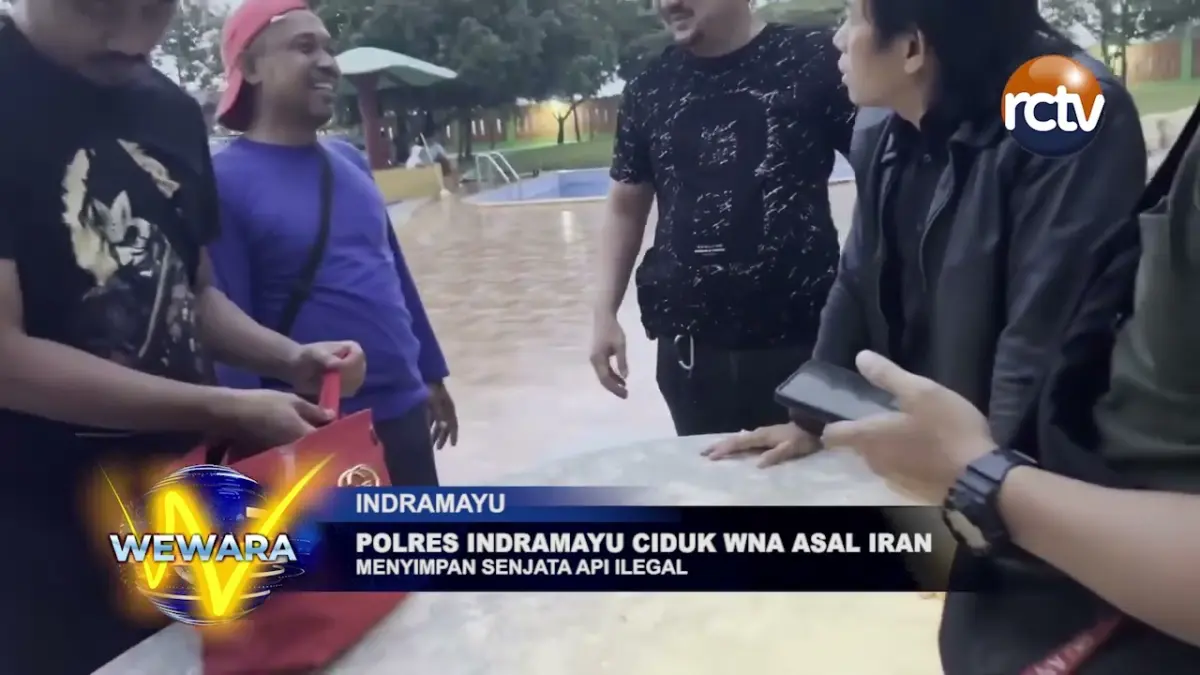 Polres Indramayu Ciduk WNA Asal Iran