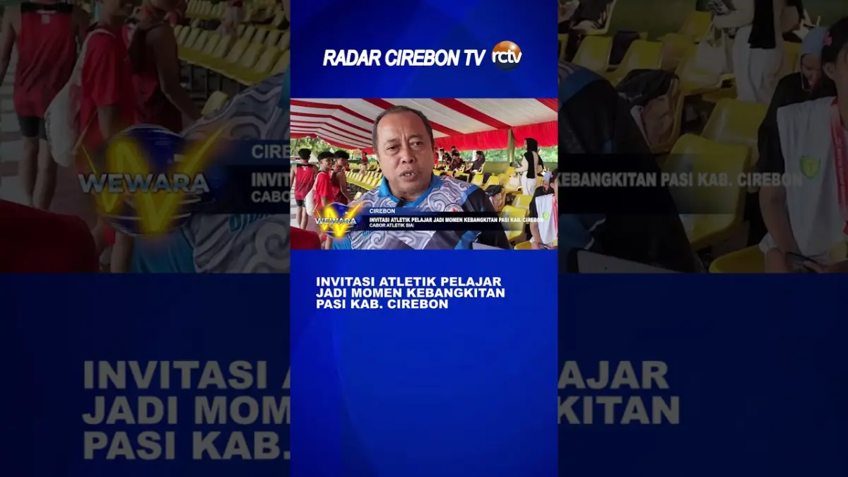 Invitasi Atletik Pelajar Jadi Momen Kebangkitan Pasi Kab. Cirebon
