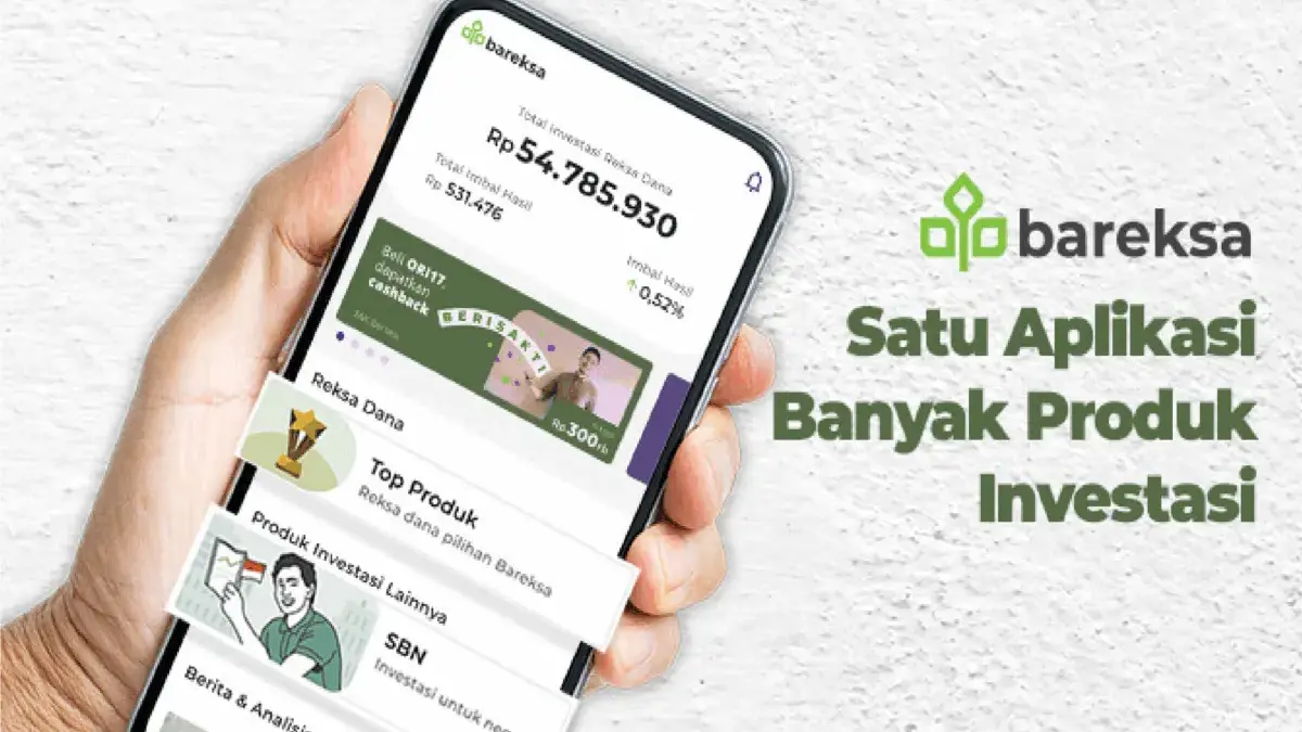 Cara mendaftar akun Bareksa