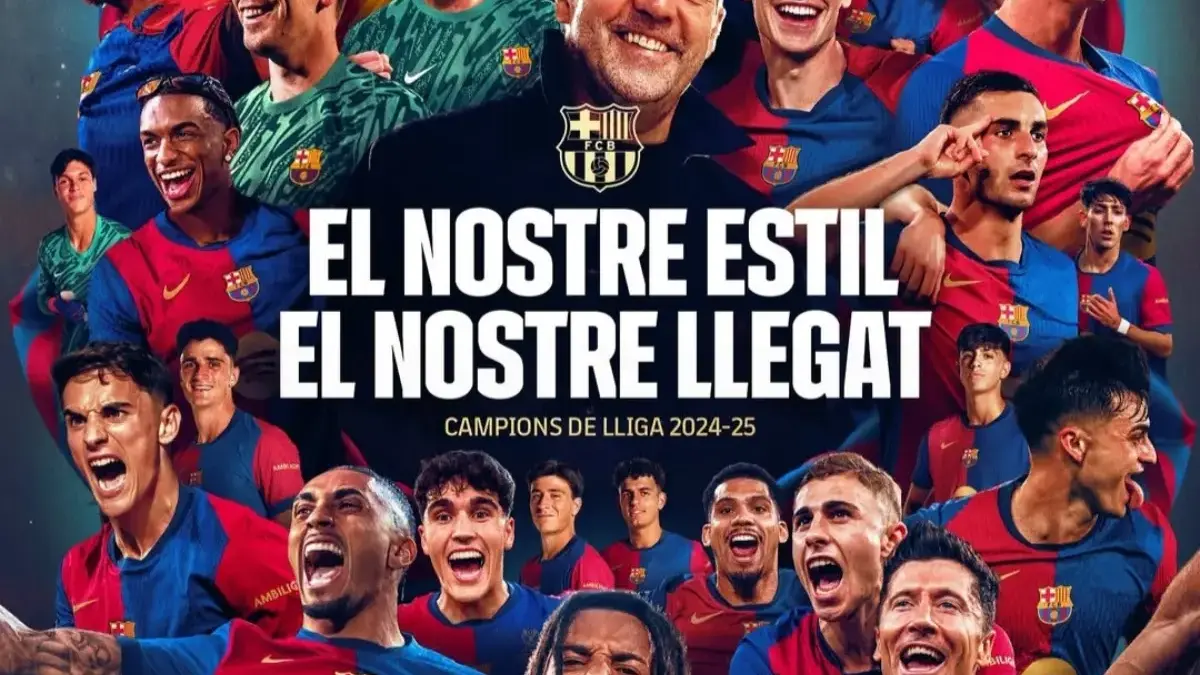 FC Barcelona juara liga spanyol