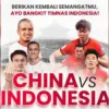 Laga penentuan melawan China