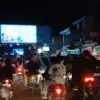 konvoi kemenangan persib di cirebon/sumber:radarcirebon.tv